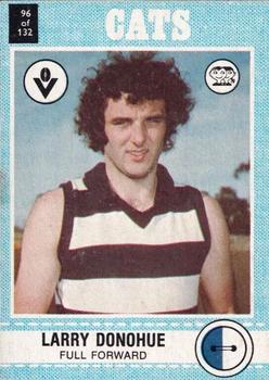 1977 Scanlens VFL #96 Larry Donohue Front